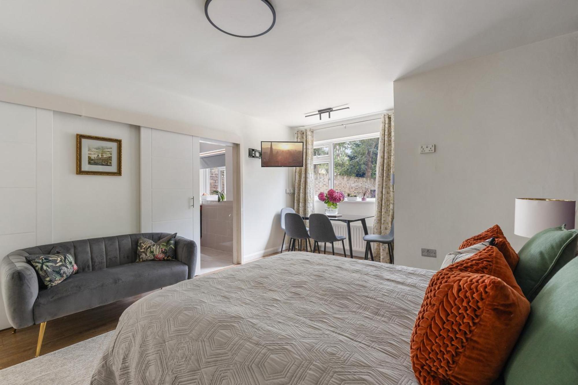 King Studio Apartment With Garden And Parking Stadtteil Stadtteil Ealing Exterior foto