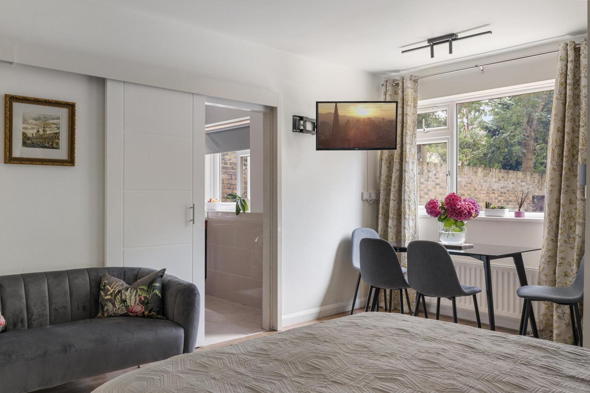 King Studio Apartment With Garden And Parking Stadtteil Stadtteil Ealing Exterior foto